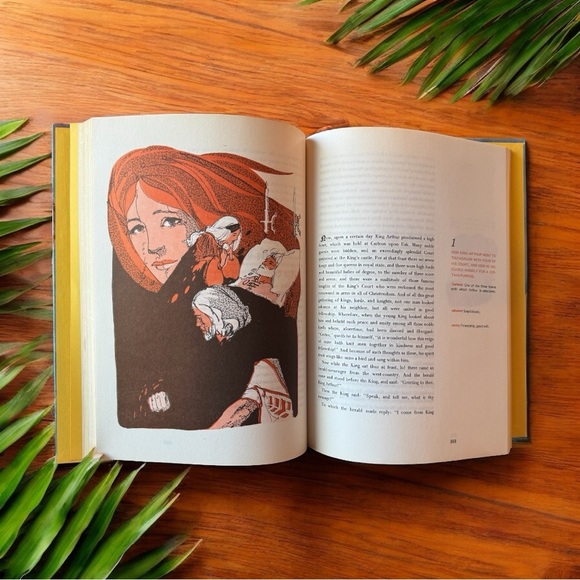 VINTAGE The Book of King Arthur by Howard Pyle - Educator Classic Library - Picture 8 of 10